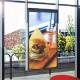 Double Sided Digital Display Indoor 65 Inch Digital Signage For Restaurants Schools 3840x2160