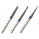 Dentist Clinic Rotary Dental Instruments Diamond Bur With Natural Diamond Powder