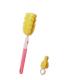 Plastic Portable Washing Bottle Brush Set Kit Multifunctional With Size Is 8*18cm*4 cm And Weight Is 41 Gram