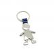 Zinc Alloy Metal Keychain Holder in Siliver for Your Business Needs