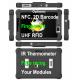 MT6761 NFC RJ45 Lan Port 8 Inch Rugged Tablet Computer RS232 Barcode Scanner Face Recognition UHF RFID