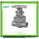 A105 13CR Wedge Forged Steel Gate Valve SW BW NPT 800LBS Bolted Bonnet