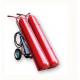Red 20KG Wheeled CO2 Fire Extinguisher Trolley Anti Corrosion