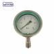 All Stainless Steel Pressure Gauge Liquid Filled Manometer