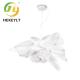 PVC Material LED Chandelier With Size D73cm D90cm Adjustable Hanging Height For Living Room Bedroom