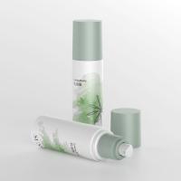 Beauty Custom Single Wall Green Cosmetic Serum Lotion Bottle 120ml With Dispenser