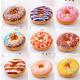 Giant Donut Cute Chair Pads Printing / Embroidering Logo For Office