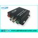 1080P/720P  CVI TVI AHD Camera multiplexer CVI TVI AHD Fiber Converter 108MHz Sampling Bandwidth Terminal Blocks
