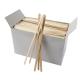 FDA Disposable Coffee Wooden Stir Sticks 178mm With 1000pcs White Box Packing