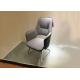 White Waterproof 55cm Ergonomic Conference Room Chairs