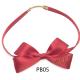 High quality 100% polyester red satin packing bow