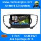 Ouchuangbo car stereo gps navigation for Kia Sportage 2016 with android 6.0 MP5 /MP3 /MP2 /AAC /OGG /RA /WAV /FLAC /APE