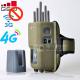 Handheld 8-band mobile phone interceptor jamming CDMA GSM 3G WiFi 2.4G GPS L1 radio frequency jammer