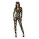 Nightclub new camouflage party wear women's long American camouflage army clothing field training field game clothing