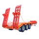 TITAN New 60 Ton 80 Ton 100 Ton Low Bed Trailer Truck Semi Trailer Low Loader Heavy Equipment for Sale