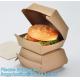 Custom,food grade and good printing shipping humberger box for sale,Paper bag for bread or cake or humberger bagease pac