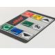 PU Droplet Keyboard Overlay Printing Name Plate for Durable Keyboards