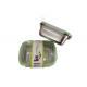 Reusable Stainless Steel Container With Transparent Plastic Lid 18cm