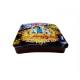 Square Shape Candy Metal Box Push Pull Cover Type Small Size Colored Printing