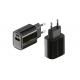 High efficiency AC DC Power Adapter , Universal Power Adapter With Output 24V 1A / 12V 2A