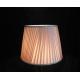 Hand Gather Pleated Lamp Shade For Table And Floor Lamps silk fabric