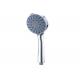 ZYD-3098 Three Fuction Water Saving  Round Shape ABS Plastic Injection Chrome Plated Bathroom Accessory Shower Hand