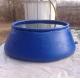 Industrial Fabric Tarpaulin Water Tank Soft PVC Foldable Rain Water Container Water Holding Tank