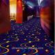 Shanghai starry sky pattern striped wilton carpet for luxury hotel