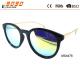 Men's sunglasses with metal frame, new fashionable designer style, UV 400 Protection Lens