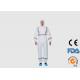 SMS Disposable Protective Coveralls Liquid Resistant With Reflective Tape