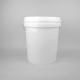 19L 5 Gallon Plastic Paint Bucket Plastic Container With Handle And Lid