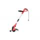 Red Electric Hand Held Grass Cutter Portable 550w Grass Trimmer