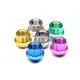 Conical Seat Titanium Wheel Lug Nuts GR5 HEX19 60 Degree M12 X 1.25 Wheel Nuts