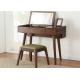 Students Fashion Small Solid Wood Dressing Table Simple Style Eco -  Friendly