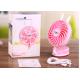 Foldable Rabbit Small Battery Operated Fan Mini High Powered Portable Rechargeable