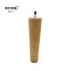KR-P0297W1 Heavy Duty Round Sofa Legs 60mm Diameter Easy Install Wood Grain