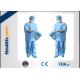 Unisex SMMS Disposable Scrub Suits V-neck Shirt And Pants For Doctor EO Sterilized