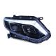 14-16 X-Trail Headlight Assembly with Modified LED Lens and Running Water Turn Signal
