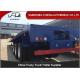 20&40ft Flatbed trailer with tri axles FUWA or BPW truck trailer steel material