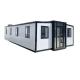 Top- Container Houses for Camping Accommodation End Double Wing Expansion Folding