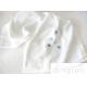 Kid Pure White Hand Wash Towels 100% Cotton High Water Absorbing 220gsm