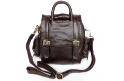 mochilas mujer cuero