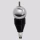 Silver Outdoor Lightning Air Termination Rod SUS304 Corrosion Resistance