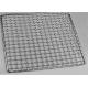 10mm Square Hole Crimped Wire Mesh Bright Pre Weave