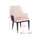 Simple Fashion 47.5cm Wrought Iron Upholstered Dining Chairs
