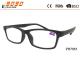 Retro fashionable reading glasses ,made of PC frame ,Power rang : 1.00 to 4.00D