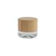 Essential Oil Screw Cap Dab Jar Child Resistant Bamboo Lid Jar 3ml 5ml