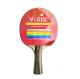 Laminated Color Handle Paddles, Reverse Rubber Sponge Plywood Rackets Play Rackets