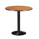 Iron Leg Round Banquet Buffet Table PVC Surface Plywood Board