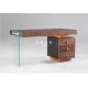 Modern Table Italian Design Office Desk With Side Drawer